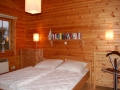 Schlafzimmer mit Doppelbett - Ferienhaus Strandgut - Ferienhäuser in Ahrenshoop